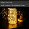 20 Pack Fairy Lights Battery Operated Mini String Lights-7.2ft 20 LED Silver Wire Warm White for Wedding,Party Centerpieces,Crafts,Table,Mason Jars Decor-Long Lasting Battery Fairy Lights